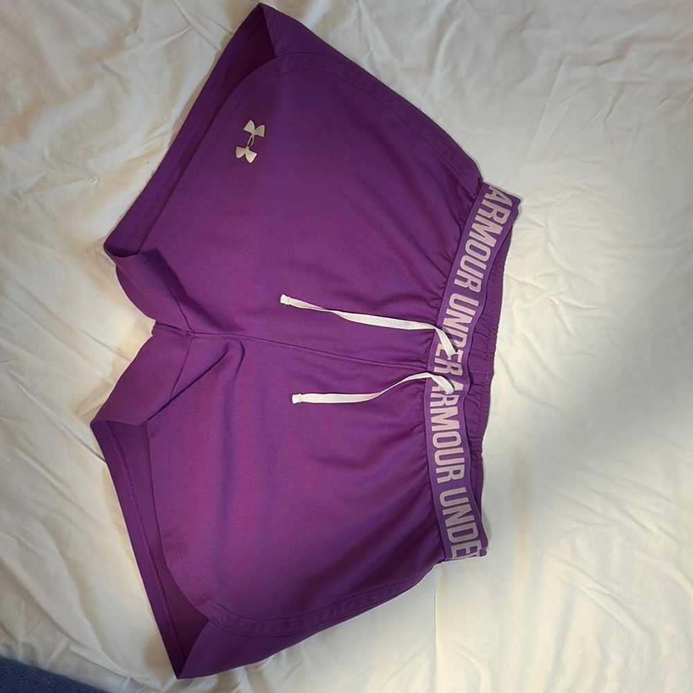 Purple Under Armour Shorts